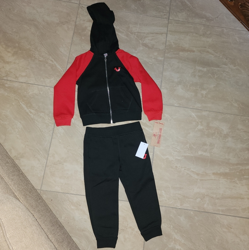 True Religion Star Hoodie Set